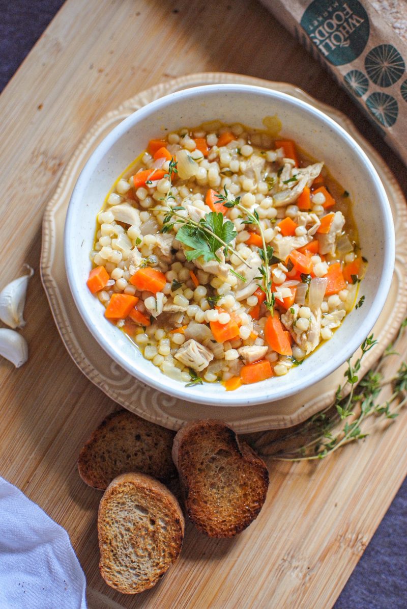 THE BEST HEALTHY CHICKEN SOUP RECIPE FOR FALL | Brunette Collective