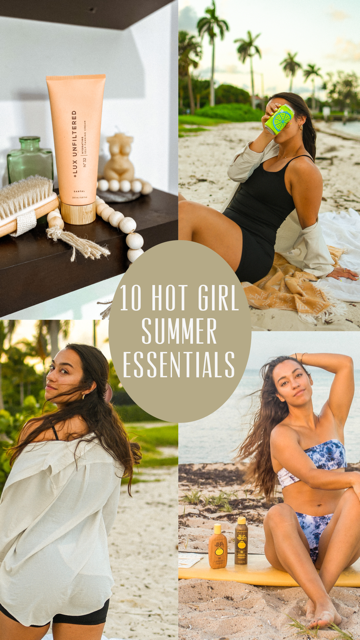 10 things every girl needs for summer